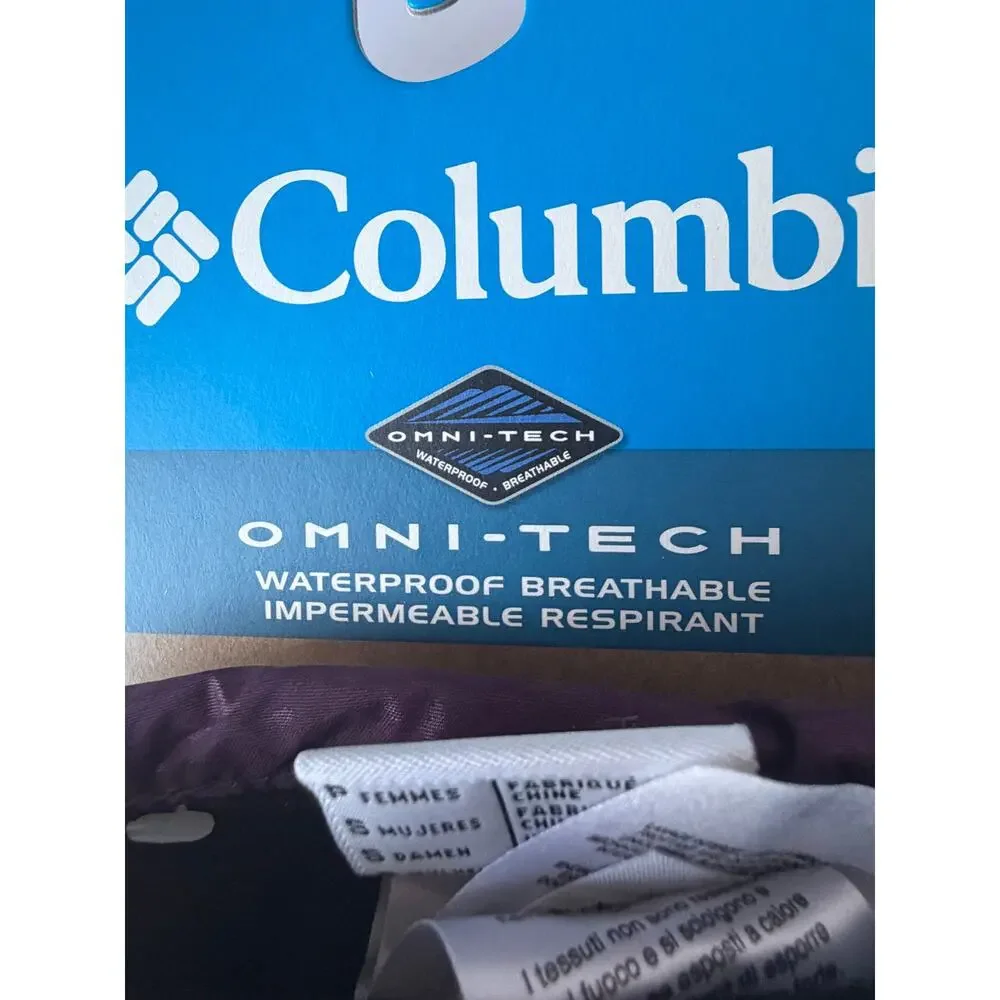 Columbia Whirlibird Omni-Tech Women’s Ski Snow Gloves Plum Purple S NWT